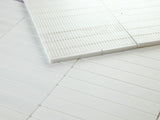 Groove Dolomite Honed Linear Marble Mosaic Tile