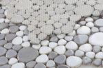 Venus Noon Dusk Pebble Porcelain Mosaic Tile-Porcelain Mosaic-American Tile Depot