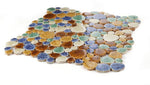 Venus Noon Forest Pebble Porcelain Mosaic Tile-Porcelain Mosaic-American Tile Depot