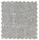 Venus Noon Grey Pebble Porcelain Mosaic Tile-Porcelain Mosaic-American Tile Depot