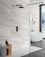 24 X 48 HQT Quartzite Bianco Matte Limestone Look Porcelain Tile-PORCELAIN-Large Format-American Tile Depot