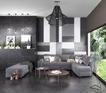 12 X 24 Harley Lux Graphite Semi-Polished Porcelain Tile-Porcelain Tile Large Formate-American Tile Depot