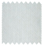 Herringbone Dolomite Polished Marble Mosaic Tile-Marble Mosaic-American Tile Depot