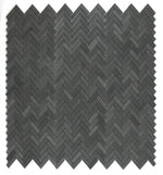 Herringbone Basalt Marble Mosaic Tile-Marble Mosaic-American Tile Depot