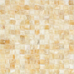 Honey Onyx Polished 3D Small Bread Mosaic Tile-Marble Mosaic-American Tile Depot