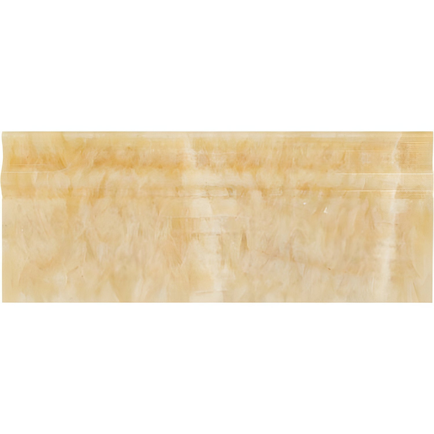 Honey Onyx Polished Baseboard Trim Molding-Onyx Molding/Trim-American Tile Depot