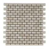 Crema Marfil Marble Polished Baby Brick Mosaic Tile