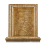 Honey Onyx Hand-Made Custom Shampoo Niche / Shelf - LARGE - Polished