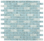 Iceberg Ocean Stack Linear Glass Mosaic Wall Tile-Glass Mosaic-American Tile Depot