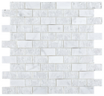 1 x 2 Iceberg Brick Mosaic Wall Tile-Mixed Mosaic-American Tile Depot