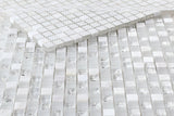 Iceberg Grey Mini Square Mosaic Wall Tile