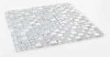 Iceberg Grey Mini Square Mosaic Wall Tile