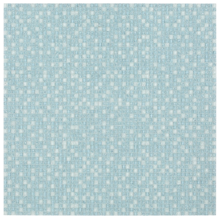 5/8 x 5/8 Iceberg Ocean Mini Square Glass Mosaic Wall Tile-Glass Mosaic-American Tile Depot