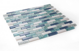 Iceberg Royal Blue Glass Mosaic Wall Tile