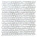 Iceberg Stack Linear Glass Mosaic Wall Tile-Mixed Mosaic-American Tile Depot