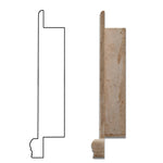 Ivory Travertine Hand-Made Custom Shampoo Niche / Shelf - LARGE - Honed-Accessories-American Tile Depot