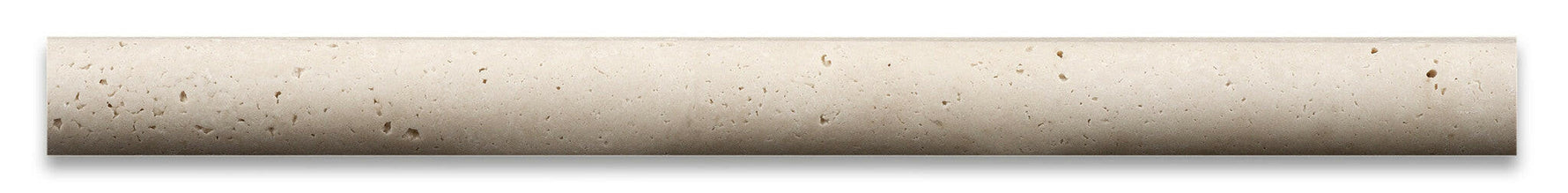 Ivory Travertine Honed 1 X 12 Dome Liner-Travertine Molding/Trim-American Tile Depot