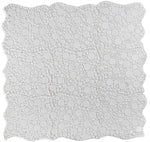 Lucy Bianco Circular Glass Mosaic Tile-Glass Mosaic-American Tile Depot