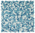 Lucy Ocean Circular Glass Mosaic Tile-Glass Mosaic-American Tile Depot