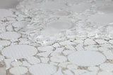 Lucy Bianco Circular Glass Mosaic Tile