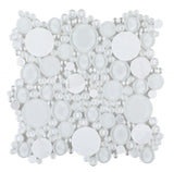 Lucy Carrara Circular Mosaic Tile