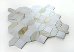 Luna Sun Polished Octagon Marble Mosaic Tile-Marble Mosaic-American Tile Depot