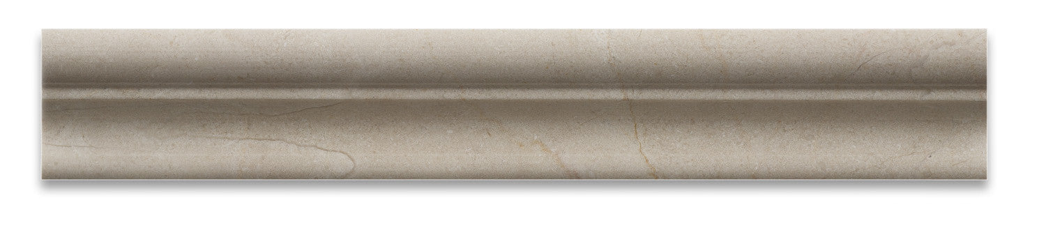 Crema Marfil Marble Polished Crown - Mercer Molding Trim