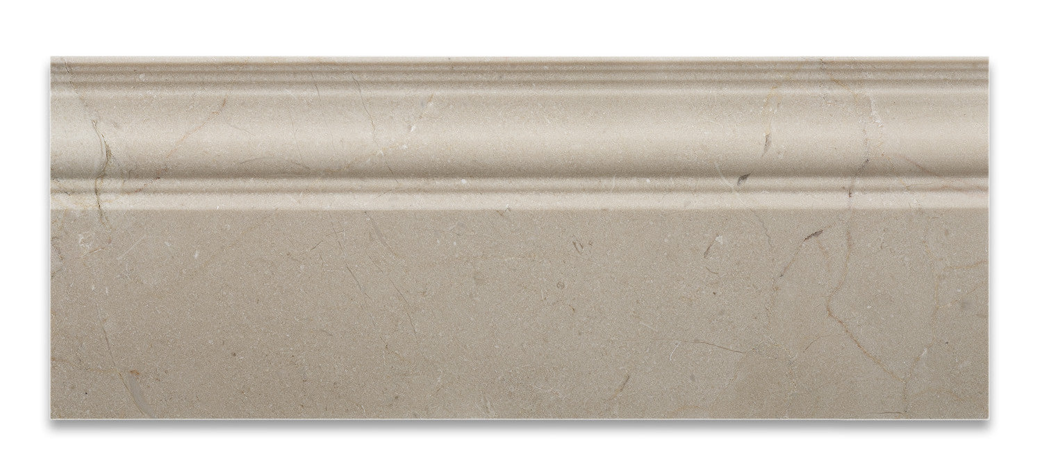 Crema Marfil Marble Polished Baseboard Trim Molding