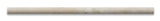 Ivory Travertine Honed 1/2 X 12 Pencil Liner