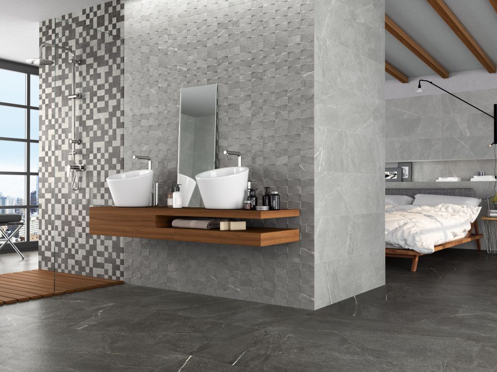 12 X 24 Madison Argent Matte Limestone Look Porcelain Tile-PORCELAIN-Large Format-American Tile Depot