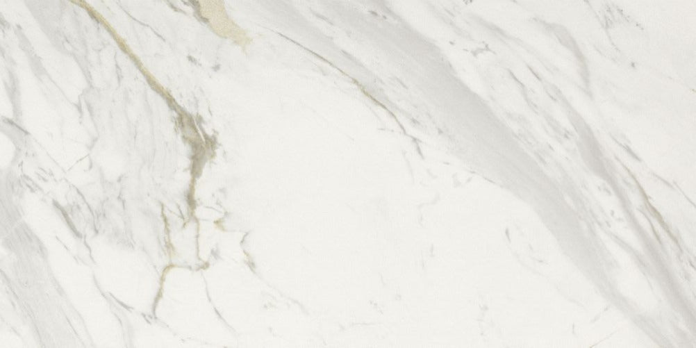 12 X 24 Marmi Calacatta Levigato Polished Marble Look Porcelain Tile-PORCELAIN-Large Format-American Tile Depot