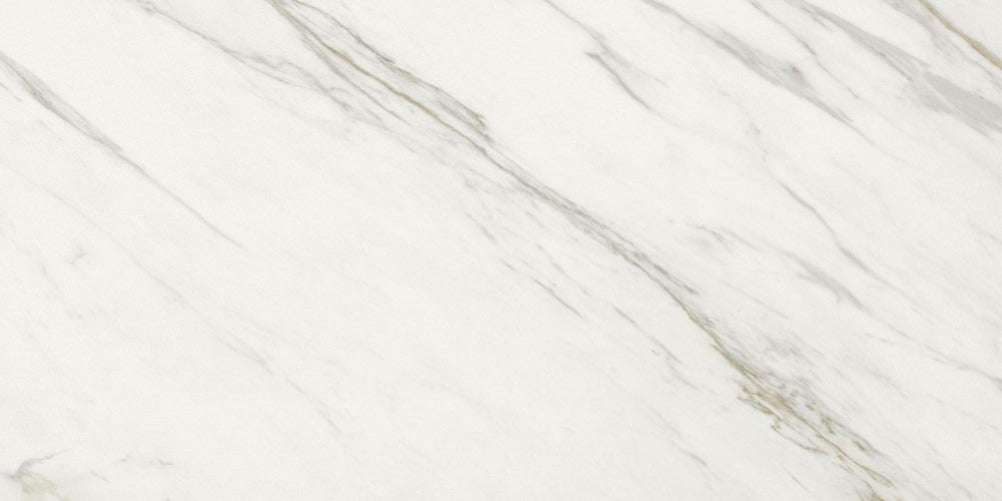 12 X 24 Marmi Calacatta Levigato Polished Marble Look Porcelain Tile-PORCELAIN-Large Format-American Tile Depot