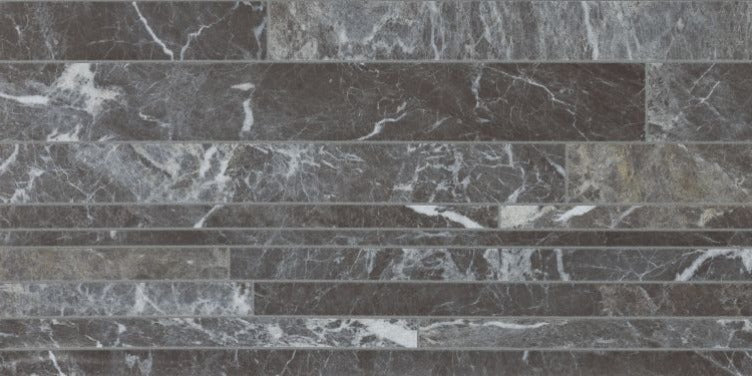 12 X 24 Marmi St. Laurent Bricks Polished Marble Look Porcelain Tile-PORCELAIN-Large Format-American Tile Depot