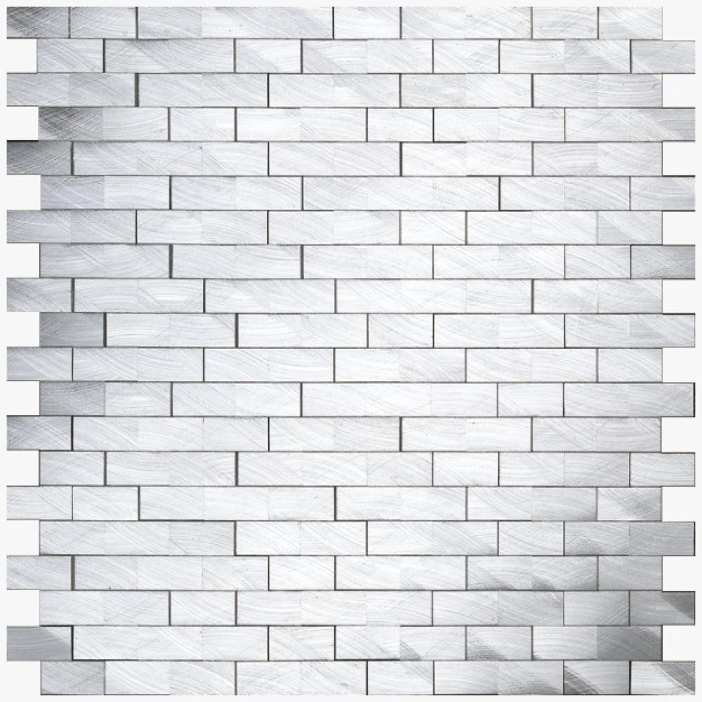 Metal Mythos Linear Mosaic Wall Tile-Metal Mosaic-American Tile Depot