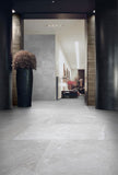 24 X 24 Milano Grigio Nat Matte Limestone Look Porcelain Tile