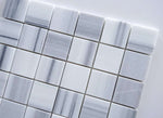 2 X 2 Mink Marmara Equator Marble Polished Mosaic Tile