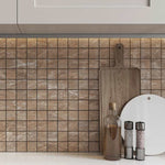 2 X 2 Mira Brown Square Matte Porcelain Mosaic Tile