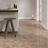 12 X 24 Mira Brown Sugar Effect Marble Look Porcelain Tile