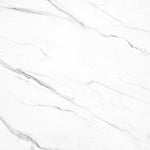 Sample of 24 X 24 Naples White Matte Marble Look Porcelain Tile-Sample-American Tile Depot