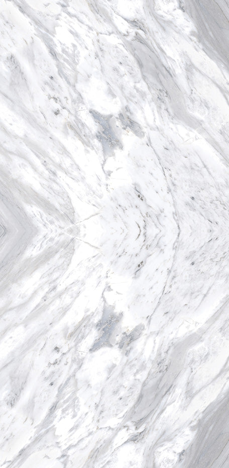 24 X 48 New Bianco Carrara Bookmatch Polished Marble Look Porcelain Tile-Porcelain Tile Large Formate-American Tile Depot