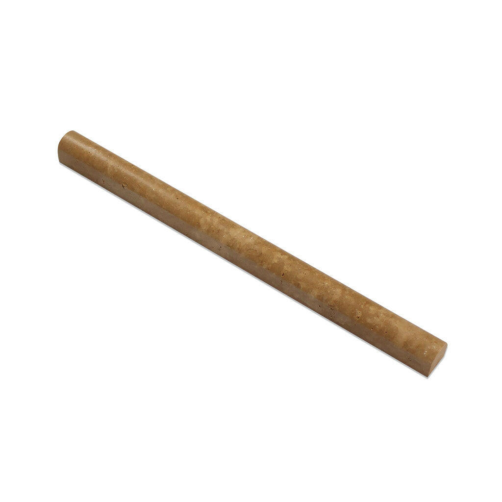 Noce Travertine Honed 3/4 X 12 Bullnose Liner-Travertine Molding/Trim-American Tile Depot