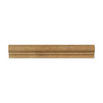 Noce Travertine Honed OG-1 Chair Rail Molding Trim-Travertine Molding/Trim-American Tile Depot