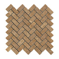 1x2 Herringbone Tumbled