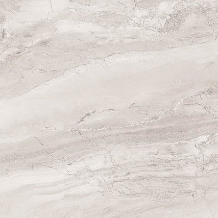 24 X 24 Nordic Sky White Polished Marble Look Porcelain Tile-Porcelain Tile Large Formate-American Tile Depot