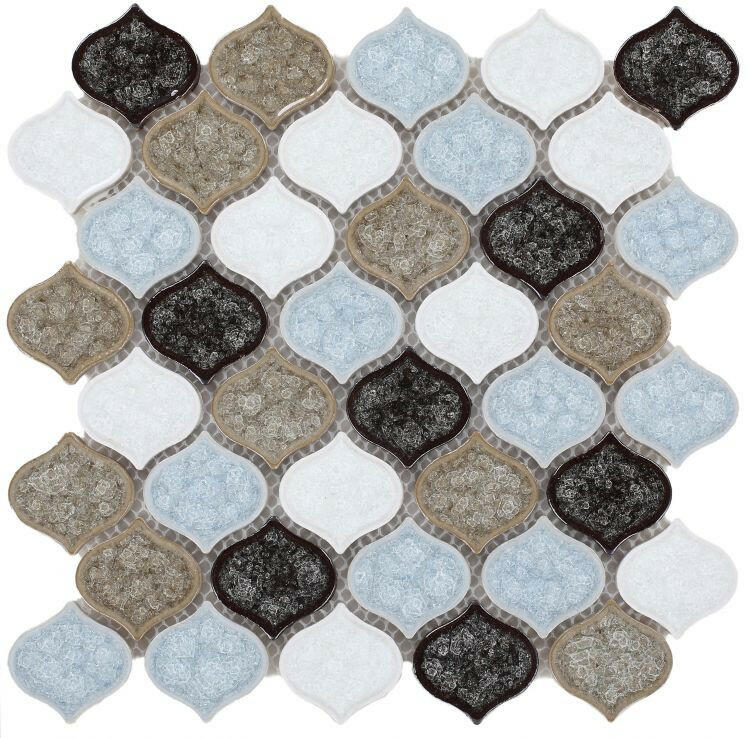 Oasis Abby Arabesque Mosaic Wall Tile-Ceramic Tile-American Tile Depot