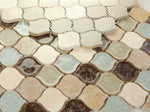 Oasis Earth Arabesque Mosaic Wall Tile-Mixed Mosaic-American Tile Depot