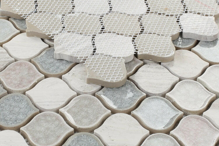 Oasis Flare Arabesque Mosaic Wall Tile-Mixed Mosaic-American Tile Depot