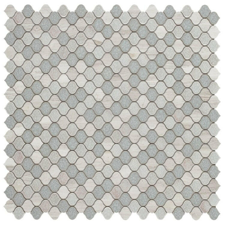 Oasis Flare Arabesque Mosaic Wall Tile-Mixed Mosaic-American Tile Depot