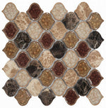 Oasis Princess Arabesque Mosaic Wall Tile-Mixed Mosaic-American Tile Depot