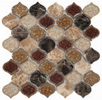 Oasis Princess Arabesque Mosaic Wall Tile-Mixed Mosaic-American Tile Depot